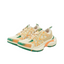 Beige And Orange Color Matching Casual Breathable Dad Shoes - KAALIXTO