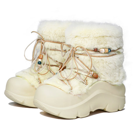 Kaalixto Fur-Lined Snow Boots - KAALIXTO